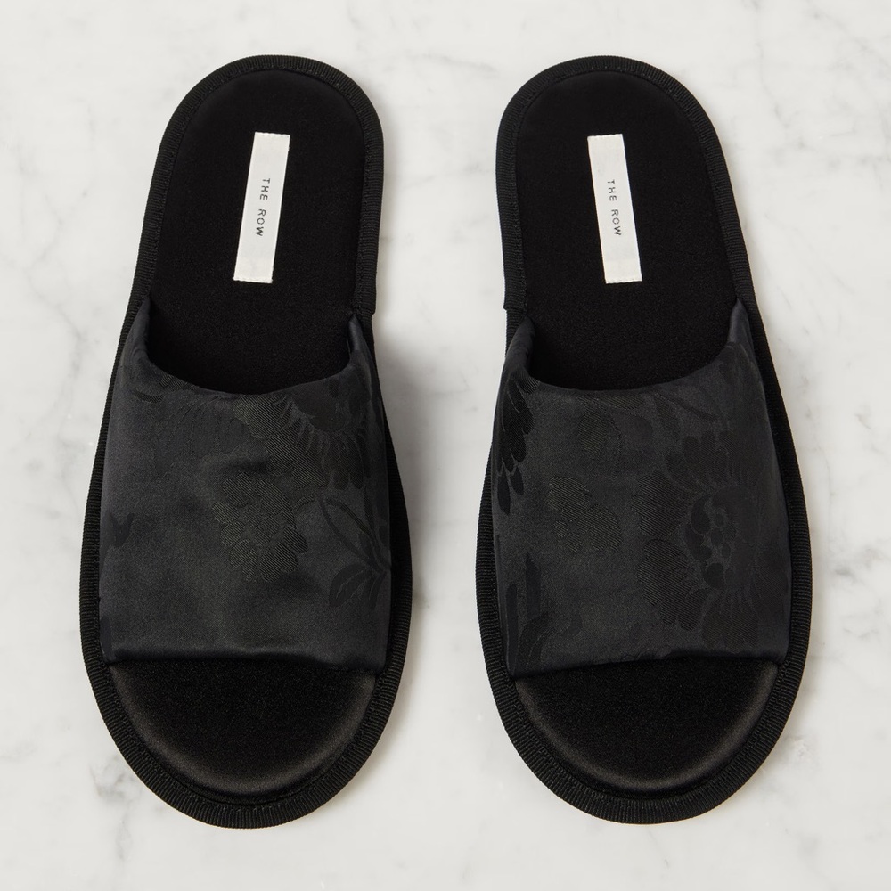 THE ROW
Frances Open Toe Slipper